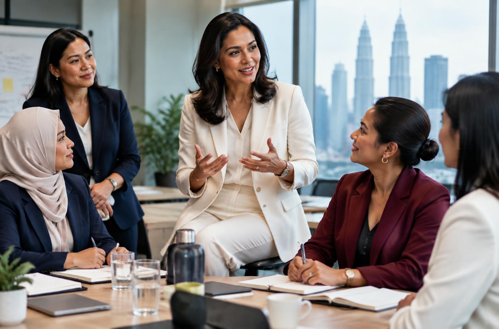 Representative women’s leadership workshop in Kuala Lumpur